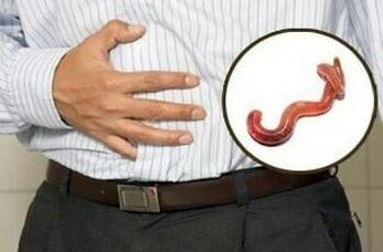 parasitoen eragina giza gorputzean